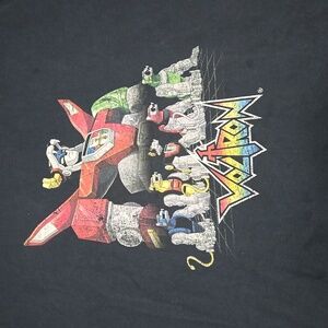 (B) Vintage Voltron Grapic Tee